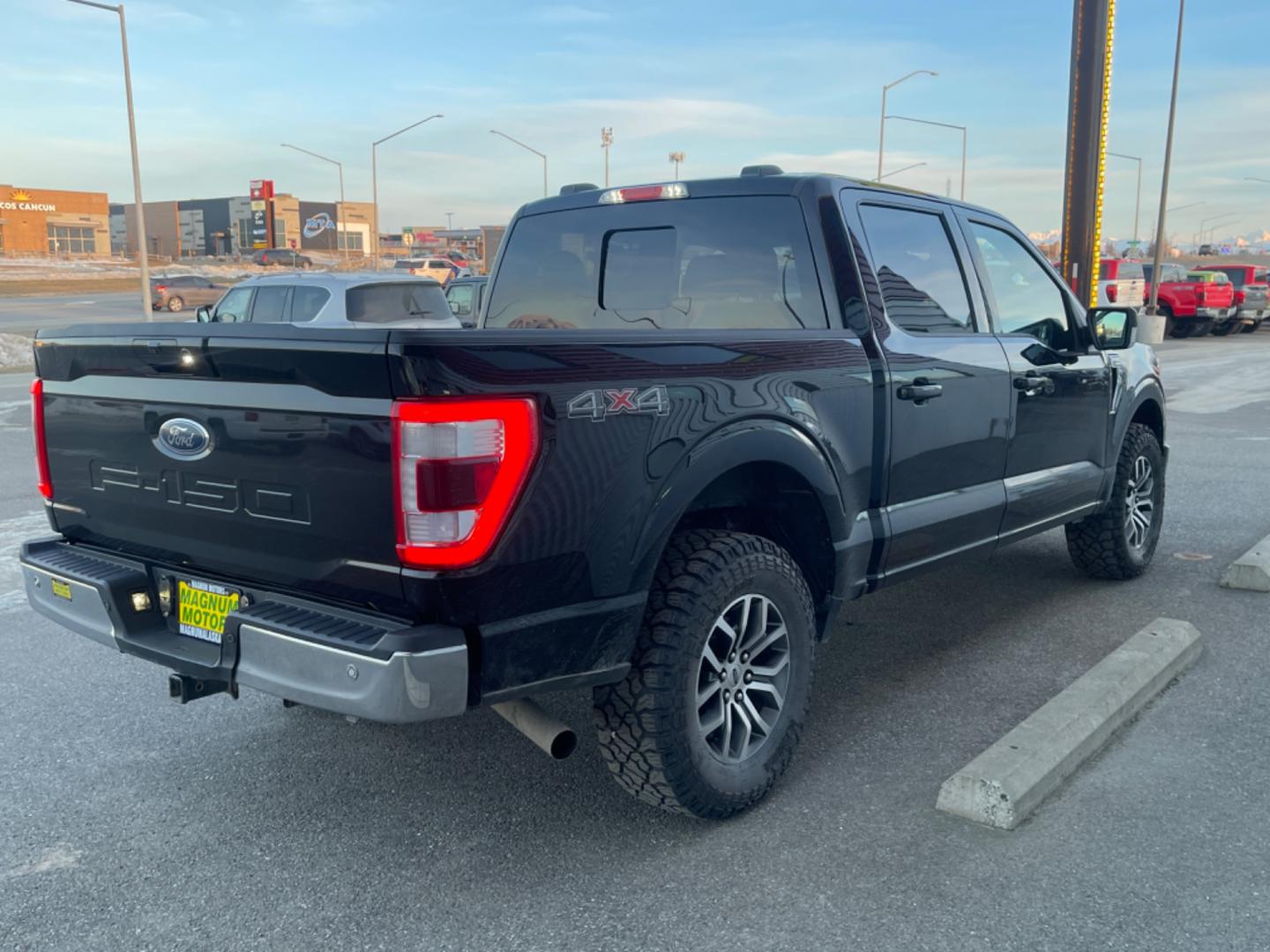 2021 BLACK /black leather FORD F-150 XL (1FTFW1E57MF) with an 5.0L engine, Automatic transmission, located at 1960 Industrial Drive, Wasilla, 99654, (907) 274-2277, 61.573475, -149.400146 - Photo#3